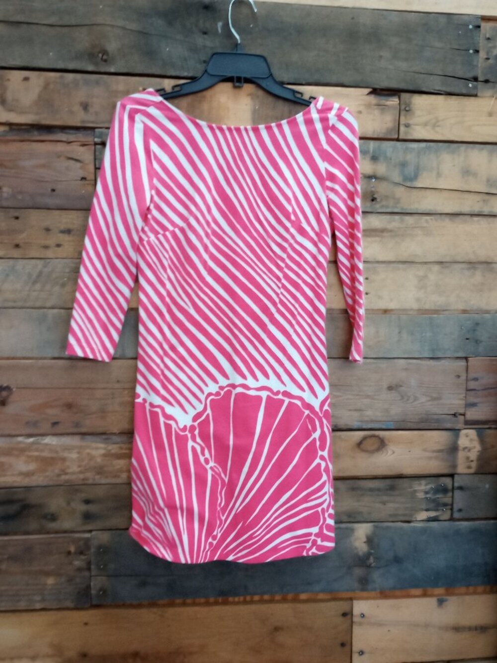 Lilly Pulitzer Topanga Dress in the "Watermelon Shimmy Shell", Size XS